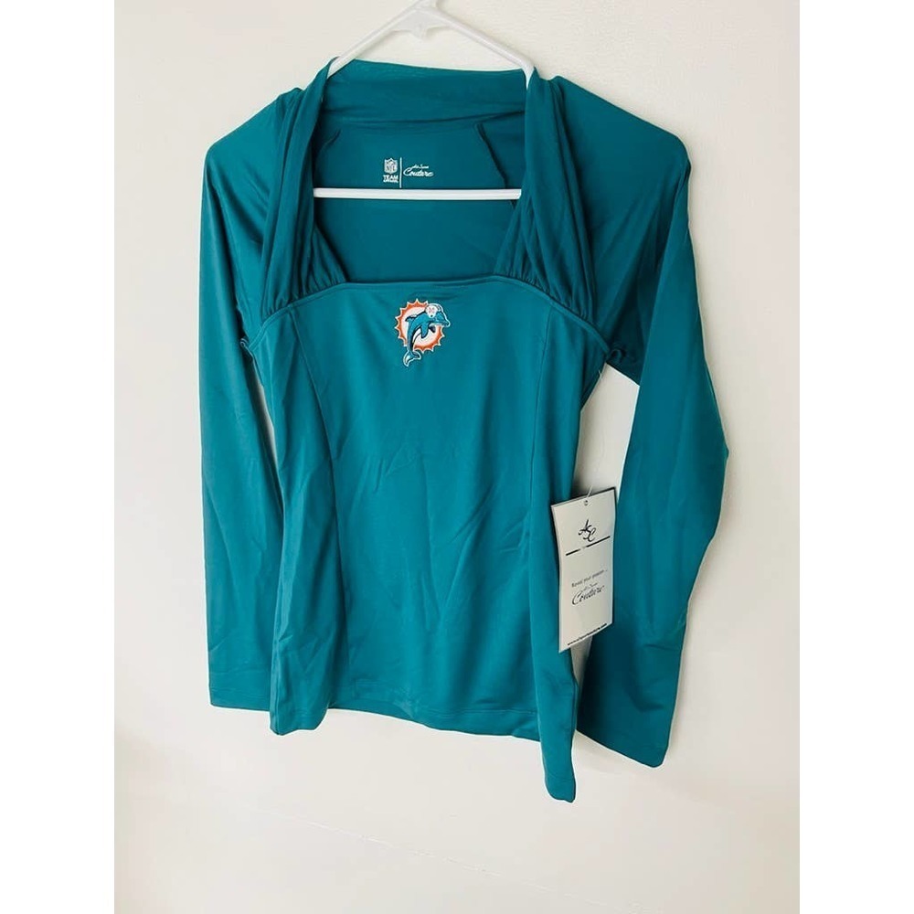 NFL All Sport Couture Miami Dolphins Long Sleeve